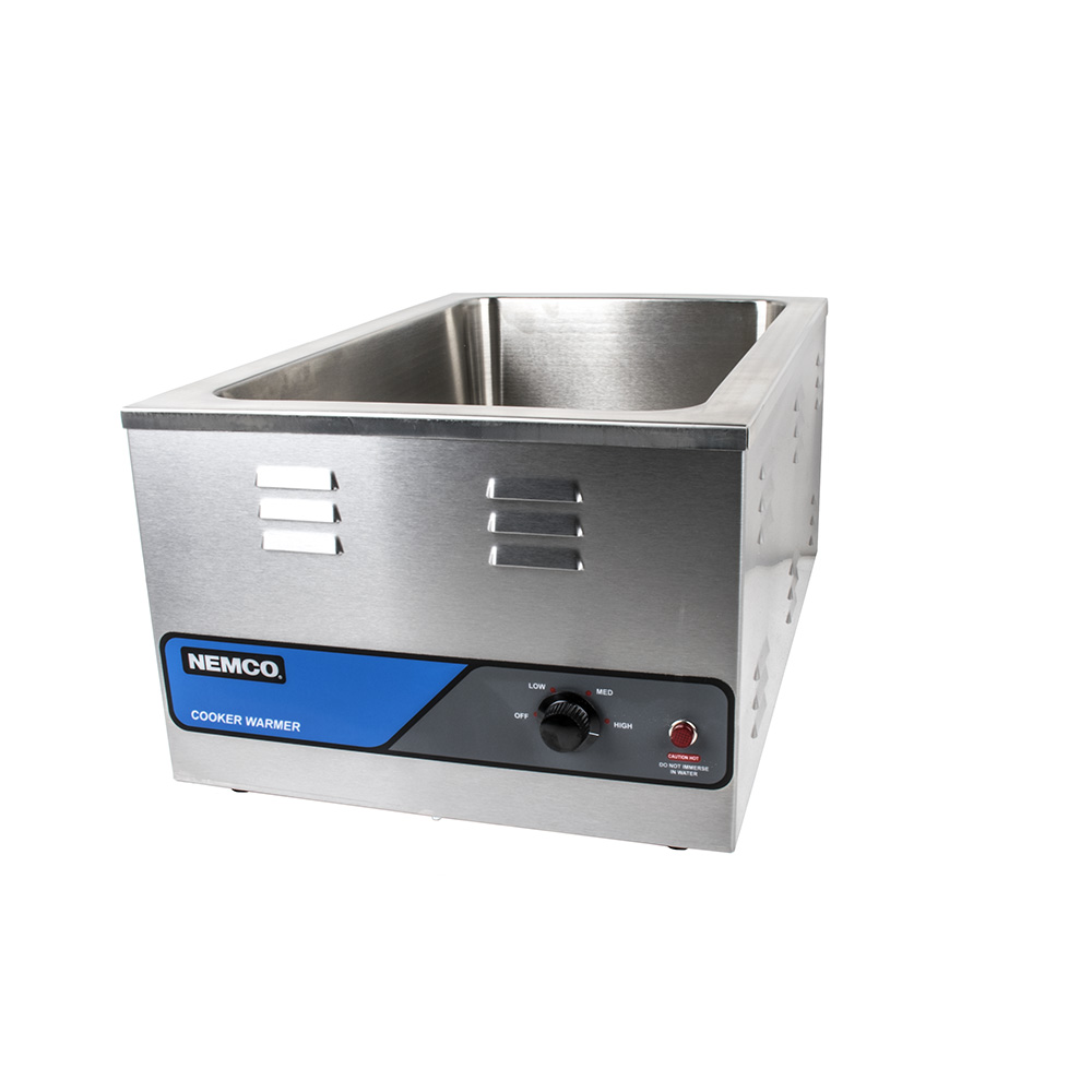 Nemco 6055ACW 12" x 20" Countertop Food Cooker / Warmer 120V, 1500W