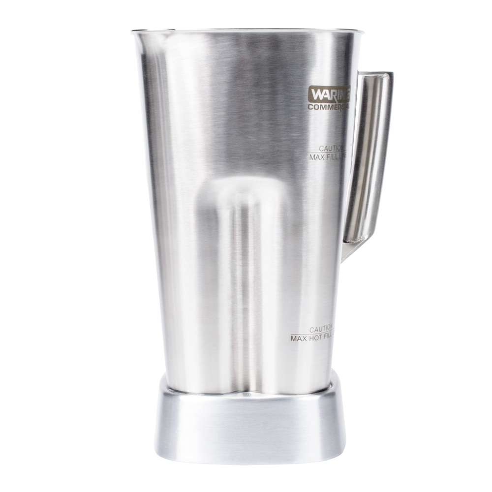 Waring 503346 64 oz. Stainless Steel Blender Jar with Blending Assembly for Commercial Blenders