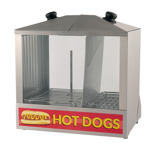 Avantco HDS 1300W 200  200 Dog/48 Bun Hot Dog Steamer 120V