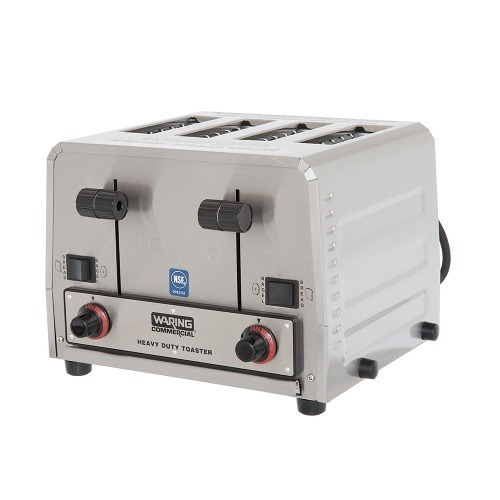 Waring WCT855 Heavy Duty Switchable Bread and Bagel 4Slice Commercial