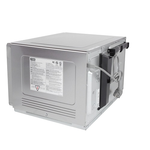 Waring WMO120 Stainless Steel Commercial Microwave with Push Button