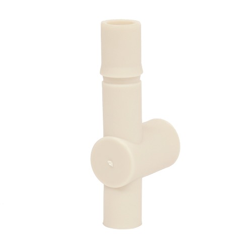 Hoshizaki Ice Maker Water Line Tee Connector - Replacement Part # 4A0177-01 / 439197-01, Sanoprene Rubber