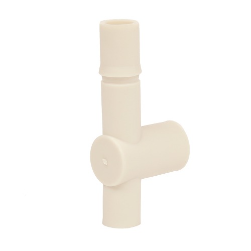 Hoshizaki Ice Maker Water Line Tee Connector - Replacement Part # 4A0177-01 / 439197-01, Sanoprene Rubber