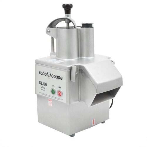 Robot Coupe CL50 Ultra Pizza Dice Continuous Feed Food Processor with 5 Discs, Dice Cleaning