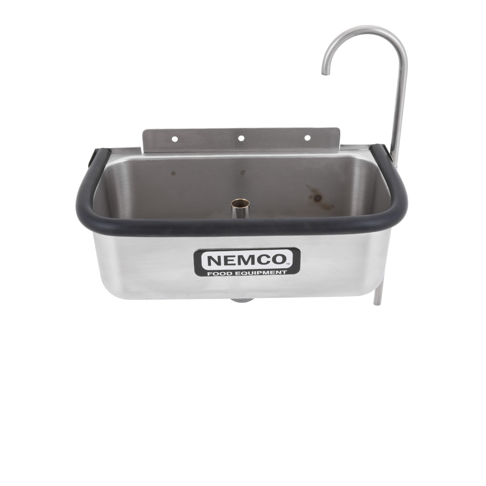 Nemco 7731613A 12 3/4" Ice Cream Dipper Well and Faucet Set