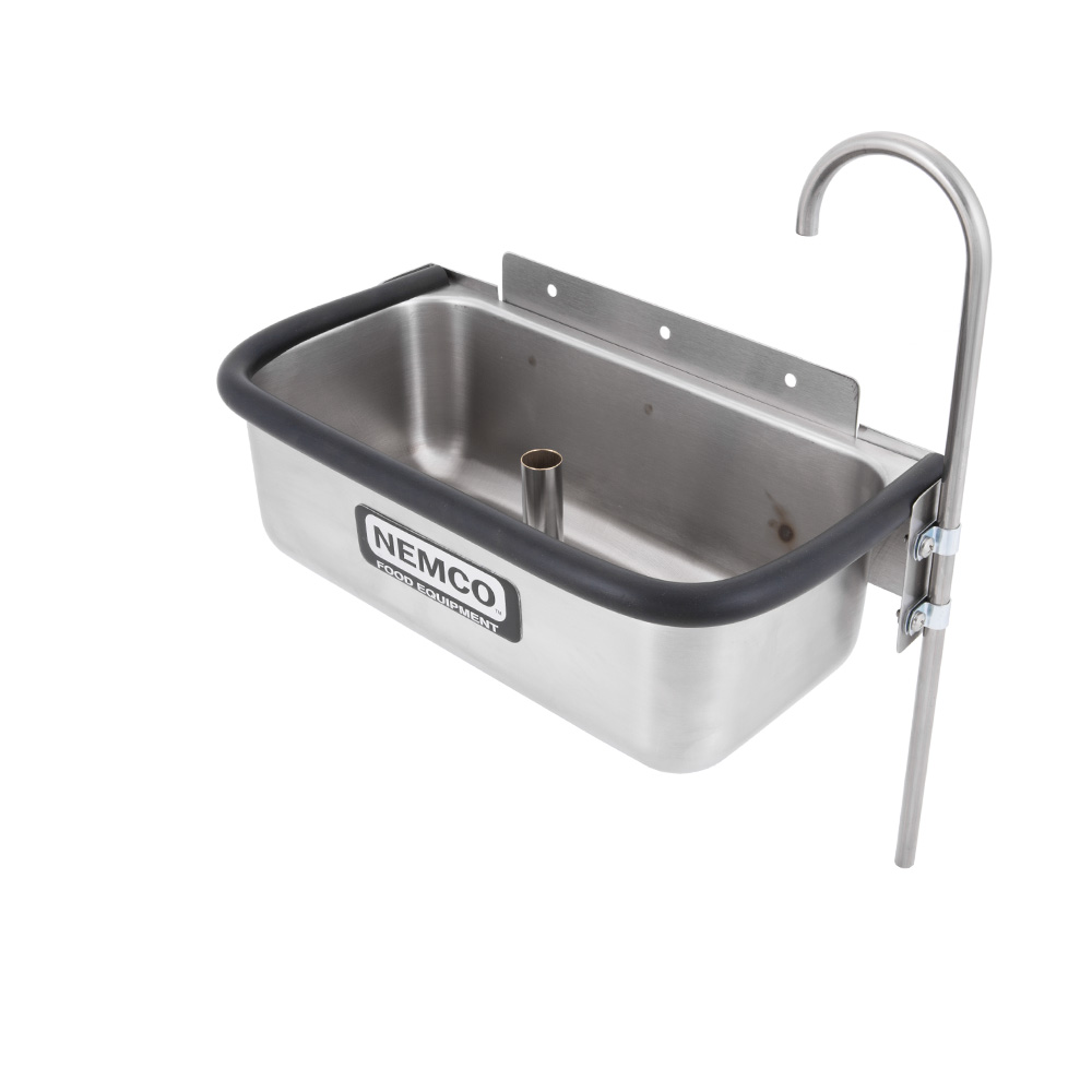 Nemco 7731613A 12 3/4" Ice Cream Dipper Well and Faucet Set