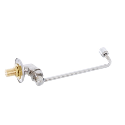 T&S B057709 Wall Mounted Wok Range Faucet with 8 7/8" Swing Nozzle, 2