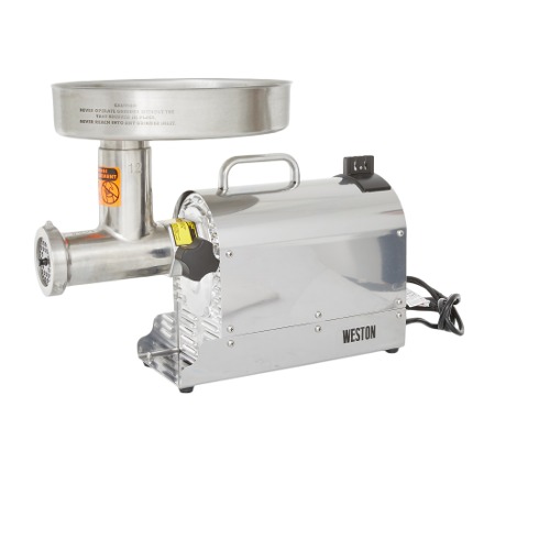 Weston 101201W 12 Pro Series Electric Meat Grinder 120V 1 hp