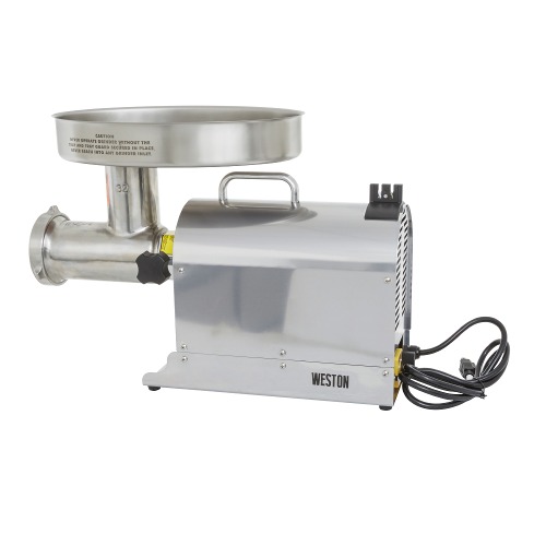 Weston 32 Meat Grinder Weston 103201W 32 Pro Series Electric Meat