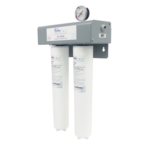 Manitowoc AR40000 Arctic Pure Dual Cartridge Ice Machine Water Filtration System with 1 Micron