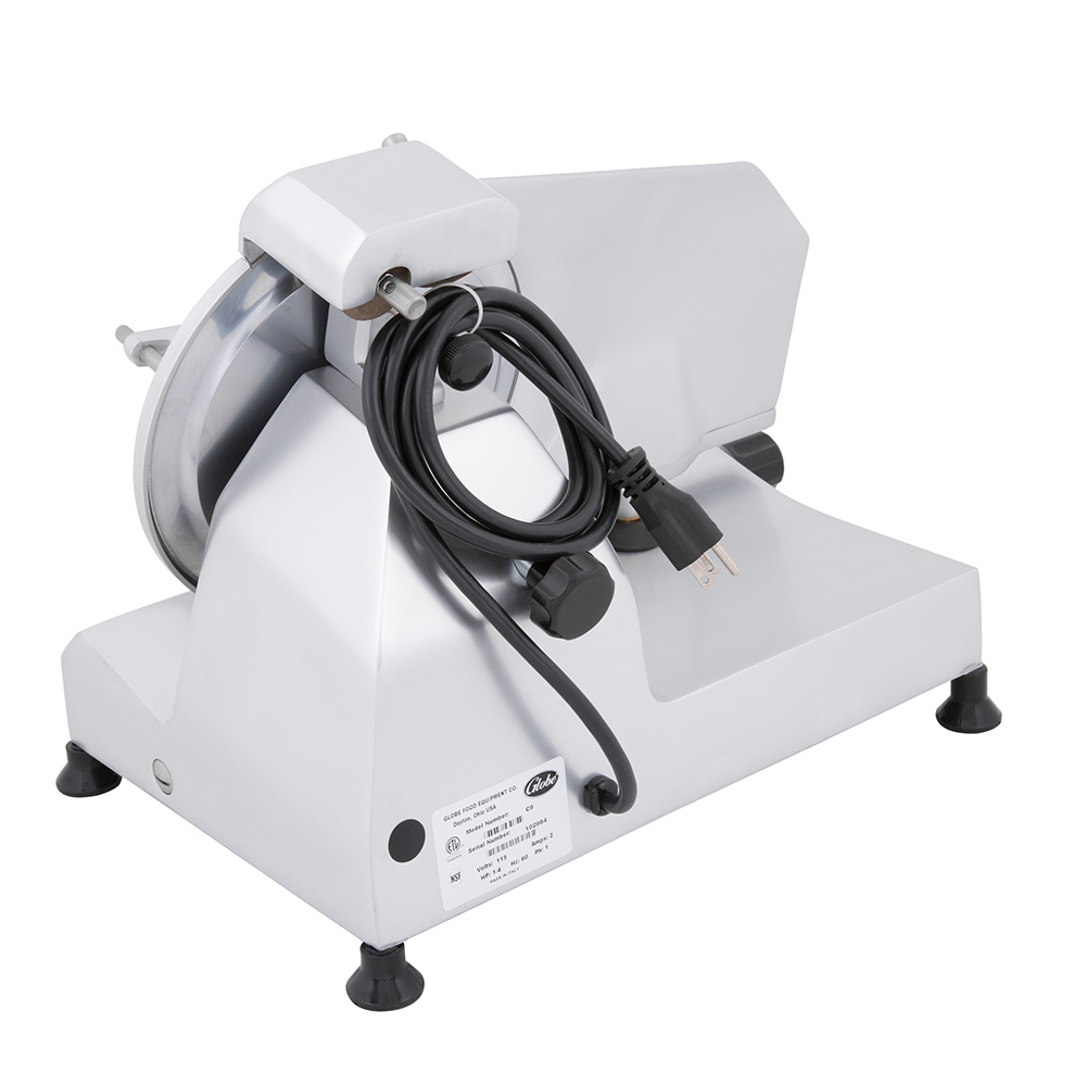 Globe Chefmate C9 9" Manual Gravity Feed Slicer 1/4 hp