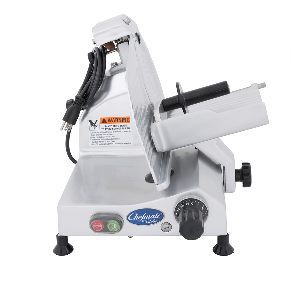 Globe Chefmate C9 9" Manual Gravity Feed Slicer 1/4 hp
