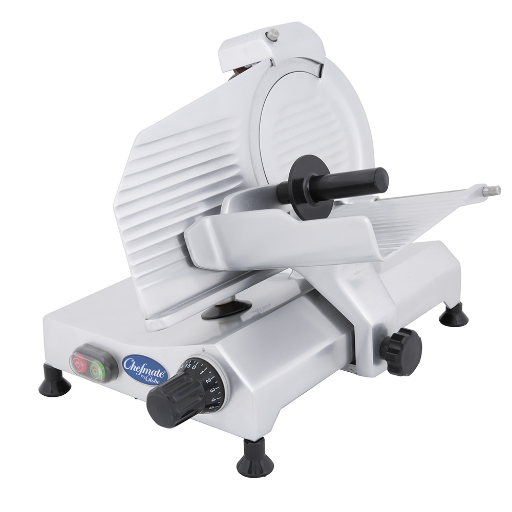 Globe Chefmate C9 9" Manual Gravity Feed Slicer 1/4 hp