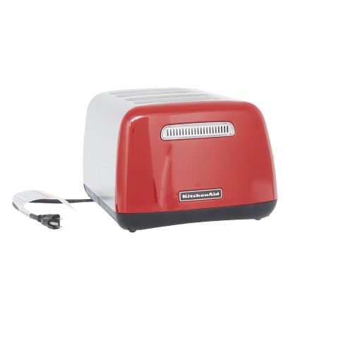 KitchenAid KMT4115ER Empire Red Four Slice Toaster with Manual Lift