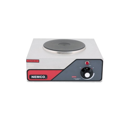 Nemco Countertop Electric Hot Plate - 1 Burner, 240V