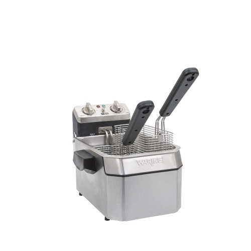 Waring WDF1000 10 lb. Commercial Countertop Deep Fryer 120V