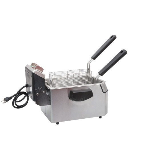 Waring WDF1000 10 lb. Commercial Countertop Deep Fryer 120V