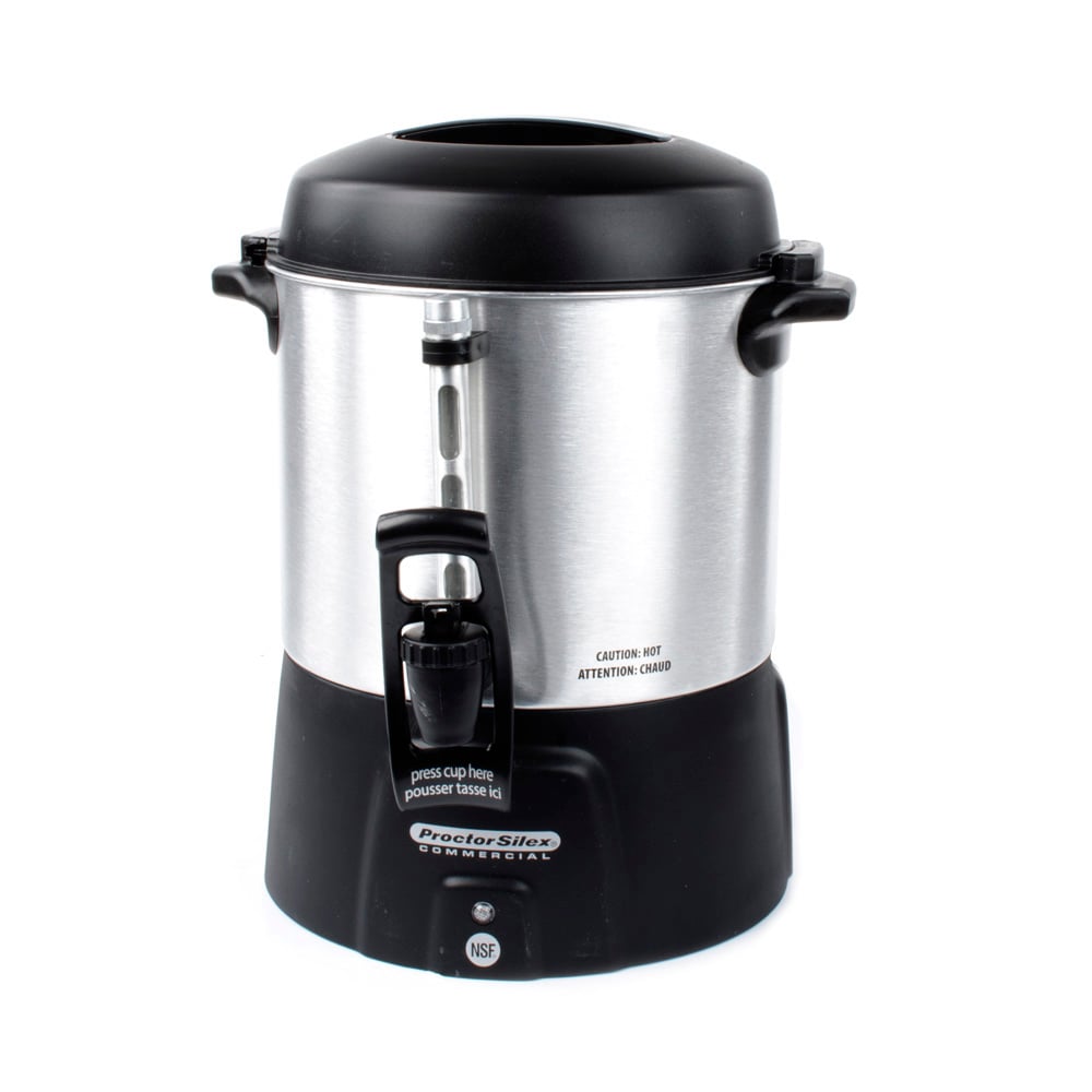 Avantco CU45ETL 45 Cup (225 oz.) Double Wall Stainless Steel Coffee Urn /  Coffee Percolator - 950W
