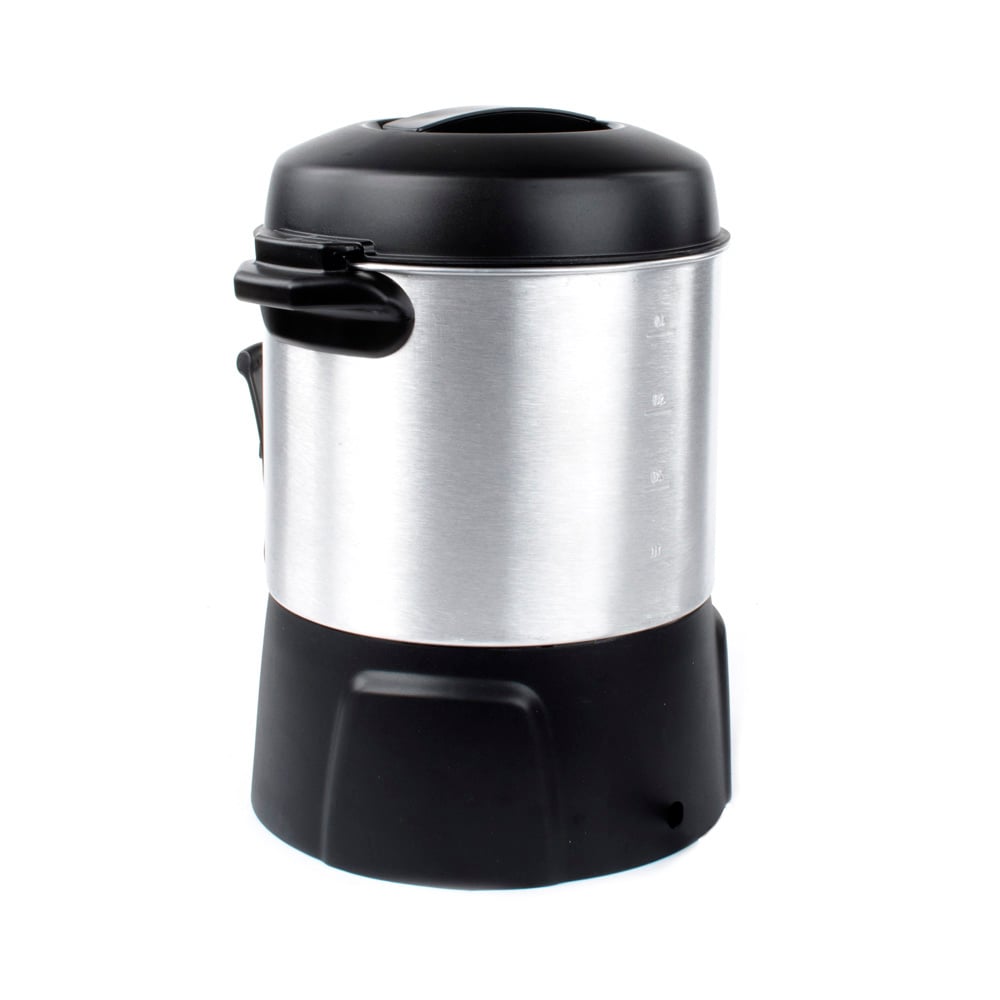 Hamilton Beach 40 Cup Coffee Urn, Black & Stainless - 40514R