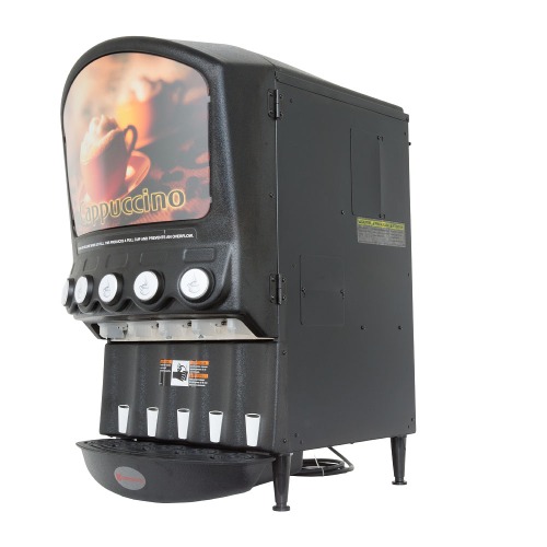 Grindmaster PIC5 5 Flavor Hot Chocolate/Cappuccino Dispenser w/ (5) 5 lb  Hoppers, 120v