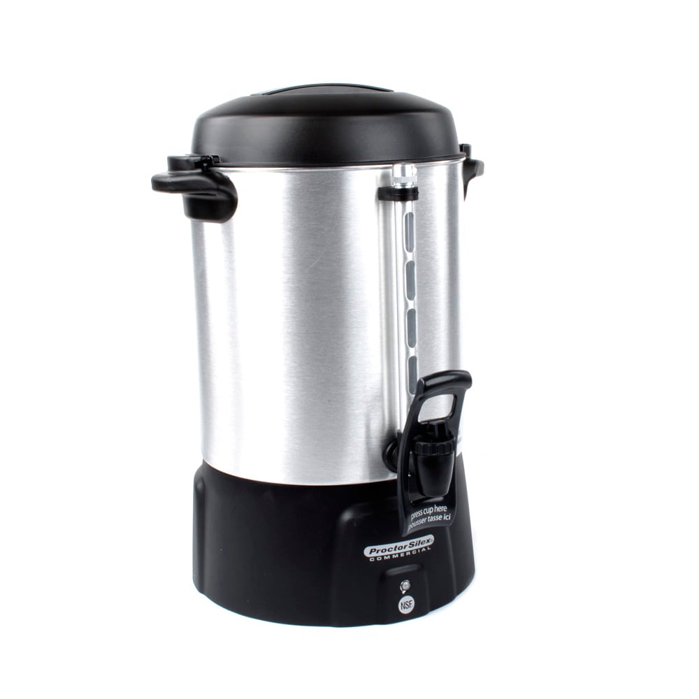 Hamilton Beach Commercial Stainless Steel Coffee Urn, 60 Cup  Capacity D50065, 16: Coffee Urns