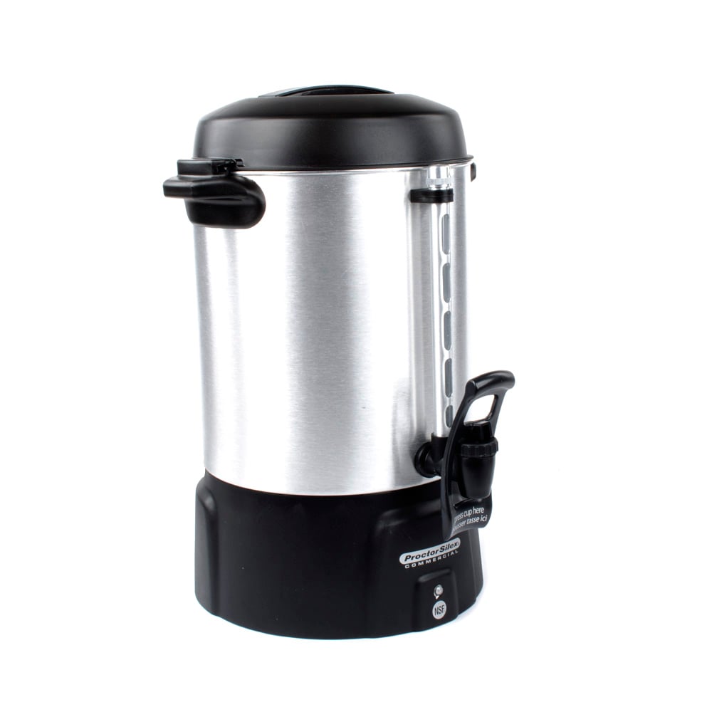 COFFEE MAKER ELECTRIC POLISHED STAINLESS 60 CUP