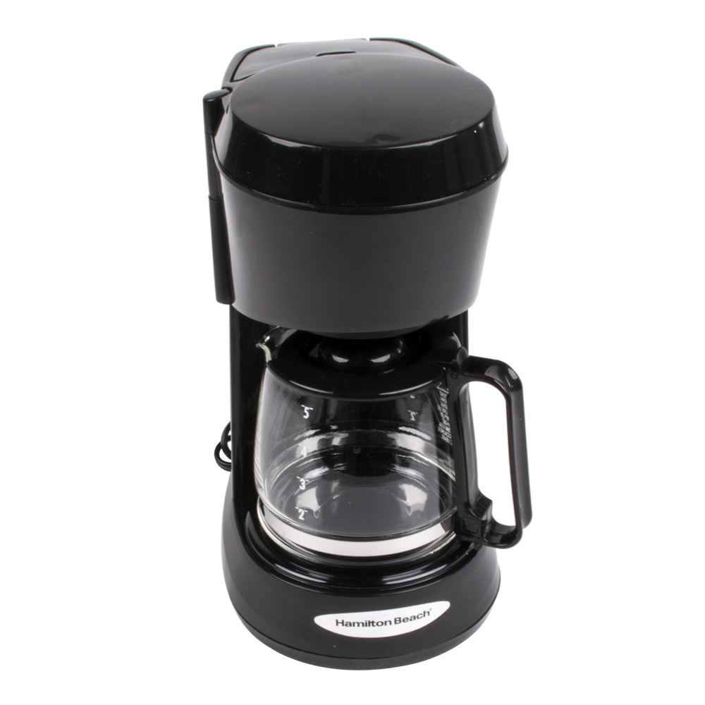 Hamilton Beach 48136 Black 5 Cup Coffee 