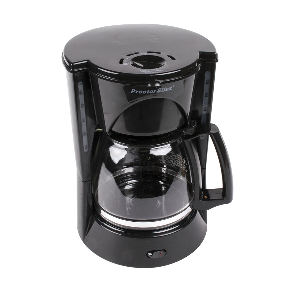 Proctor Silex 48524PS Brew Select Black 12 Cup Coffee Maker