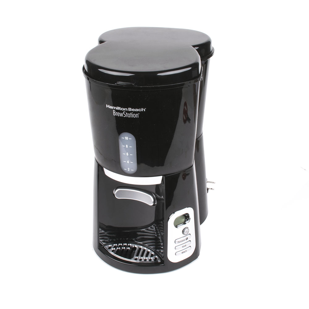 Hamilton Beach 47380 BrewStation Black Single Serving 10 Cup Coffee