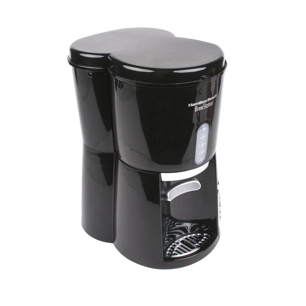 Hamilton Beach 47380 BrewStation Black Single Serving 10 Cup Coffee