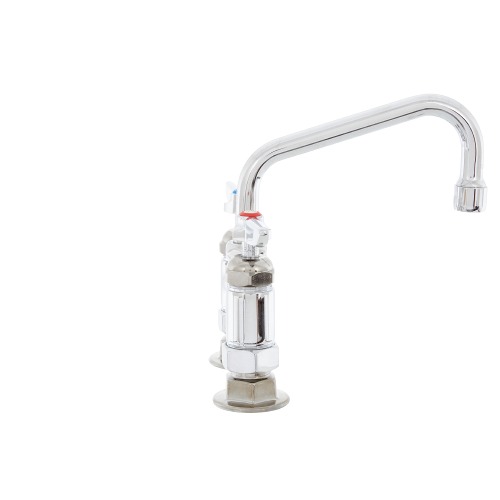 T&S B2283CR Deck Mount Sink Faucet with 4" Adjustable Centers, 6