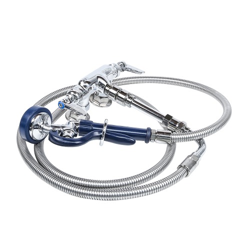 T&S P33WESV00MZZUY Wall Mount Pet Grooming Mixing Faucet with 3 1/2