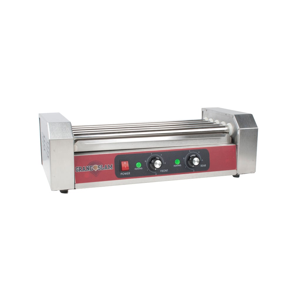 Electric 7 Roller 18Hot Dog  Cooker Grill Durable Commercial Machine 1350W 