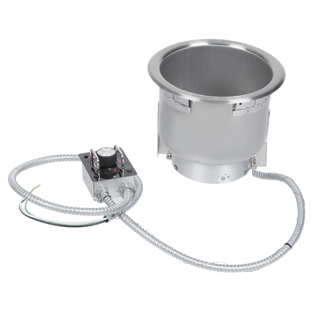 Hatco HWB-7QT 7 Qt. Single Drop-In Round Heated Soup Well - 120V