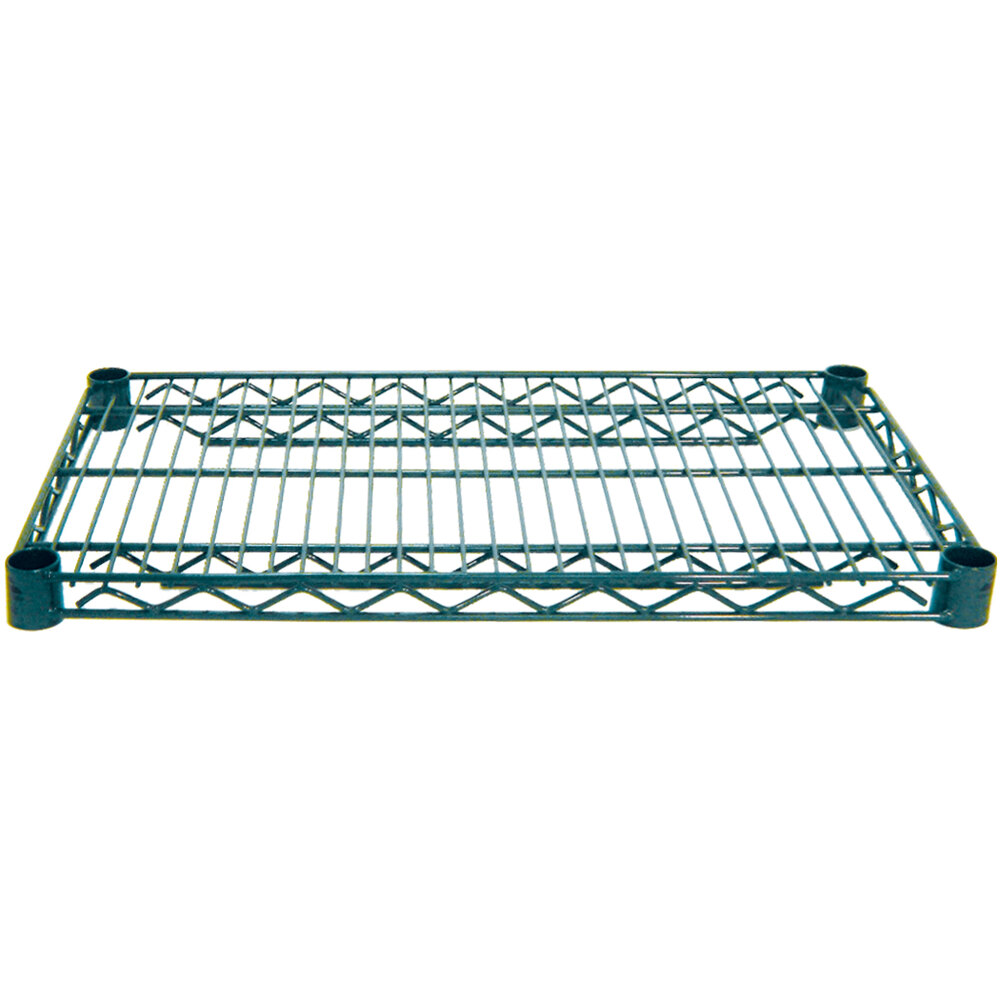 ADVANCE TABCO EG-2448 24X48 GREEN EPOXY COVERED WIRE SHELF ONLY 1016280 