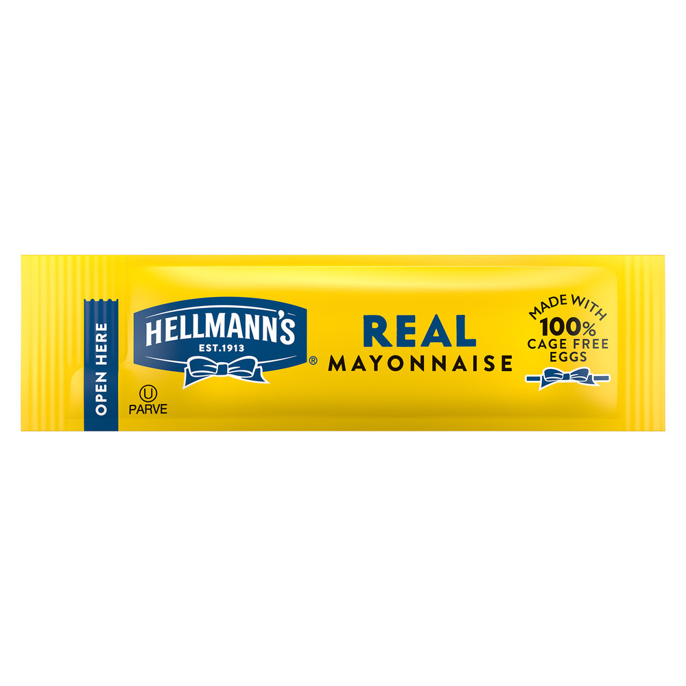 Bulk Hellmann's Mayonnaise Packets 210/Case