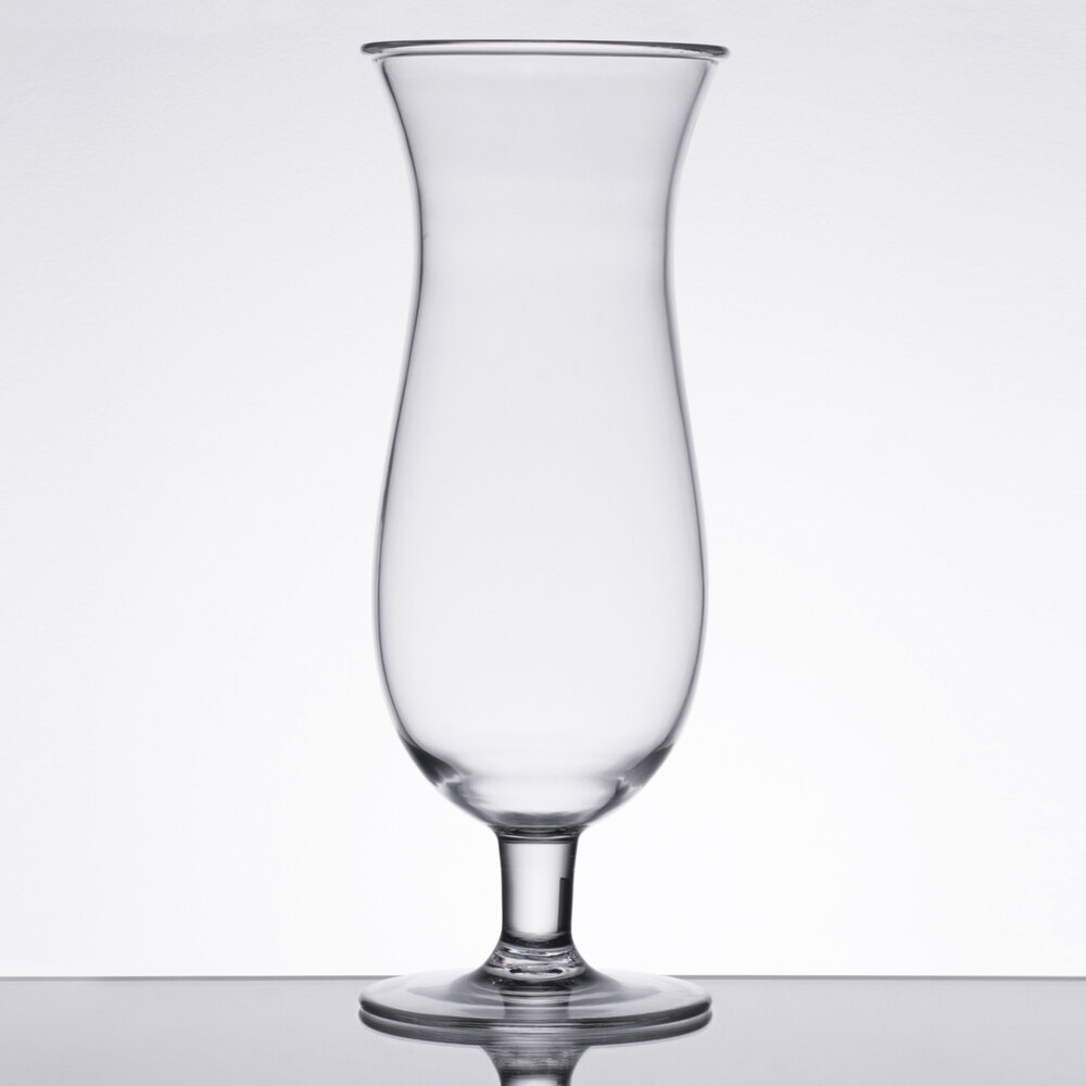 Thunder Group PLTHHC024C 24 oz. Plastic Hurricane Glass