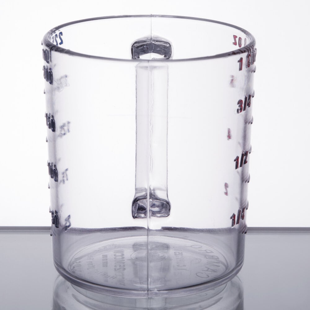  Cambro 200MCCW135 Camwear Measuring Cup 2 quart clear - Case of  12 : Home & Kitchen