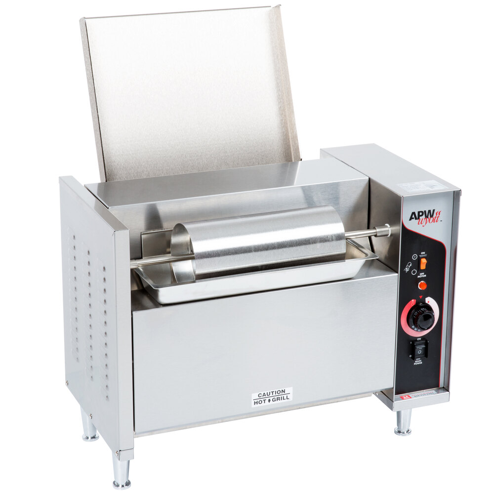 APW Wyott 3T-M3-35-240Vertical Conveyor Bun Grill Toaster with 3 ...