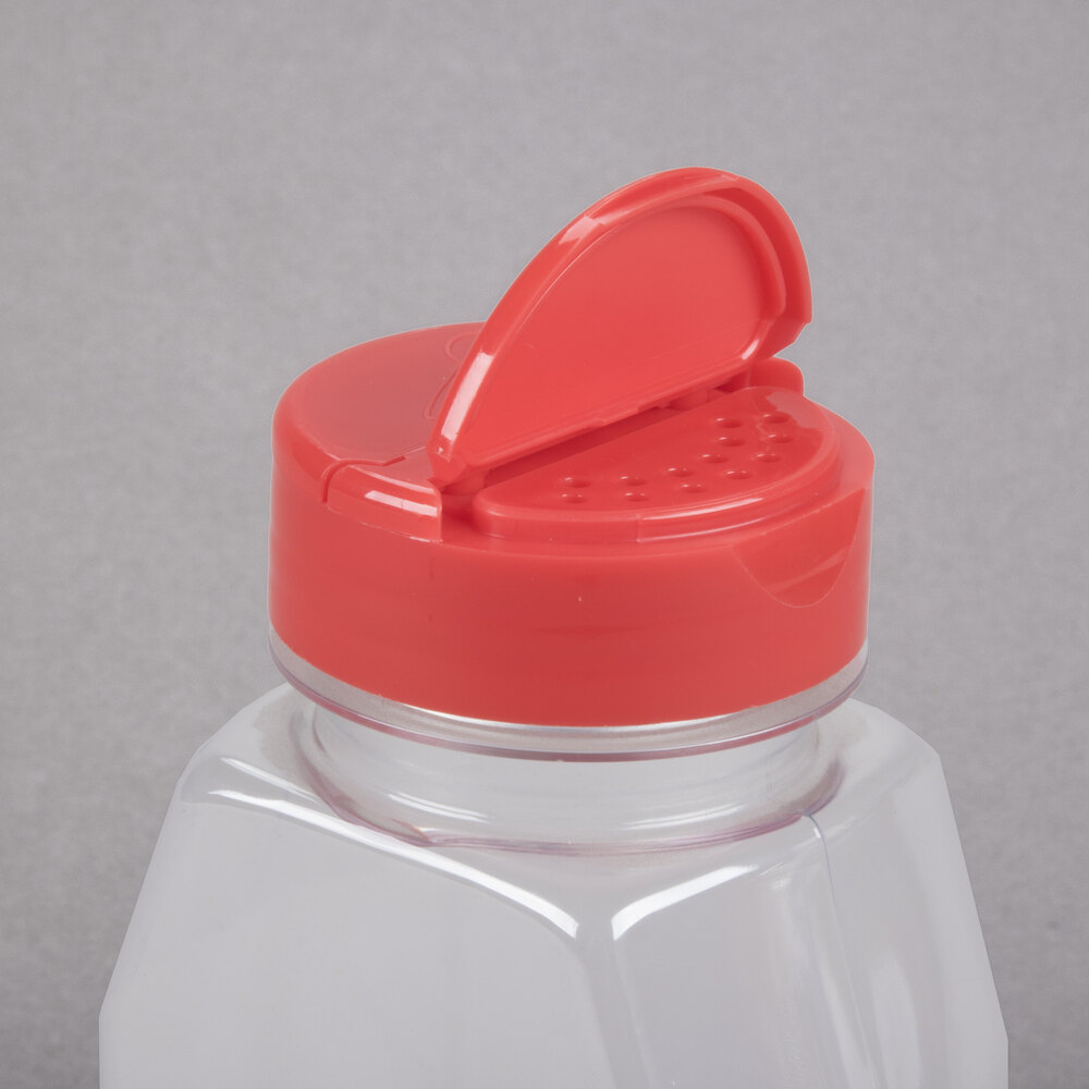 Regal 16 oz. Plastic Spice Storage Container with Lid