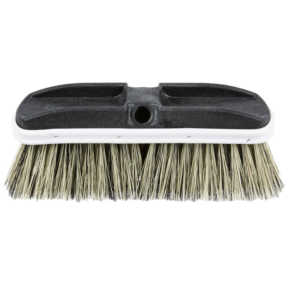 Carlisle 3646600 FloPac 10" Flo Thru Vehicle and Wall Cleaning Brush