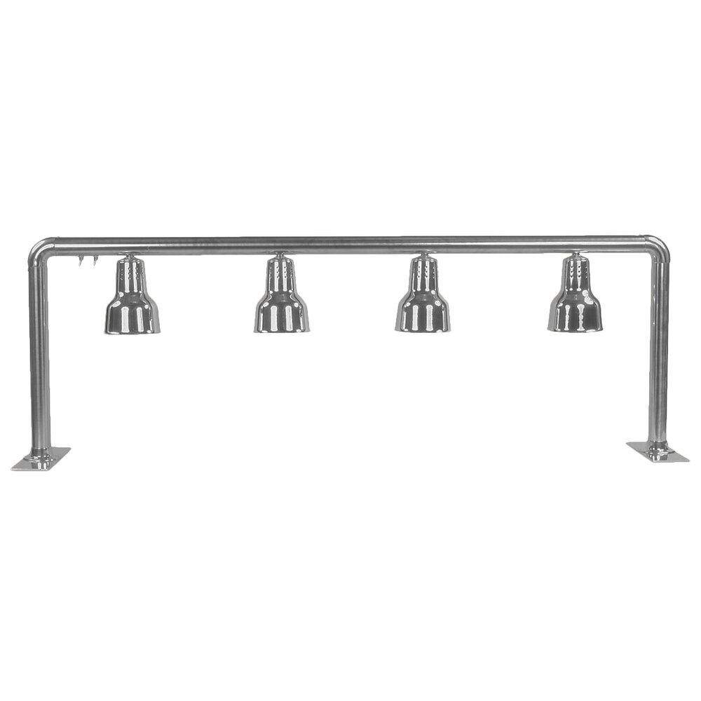 Hanson Heat Lamps 4FS 68" x 21" Freestanding Four Bulb Food Warmer