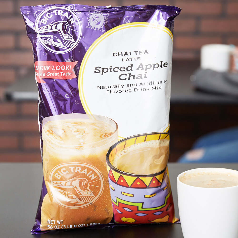 Big Train Apple Spiced Chai Tea Latte Mix 3.5 lb.
