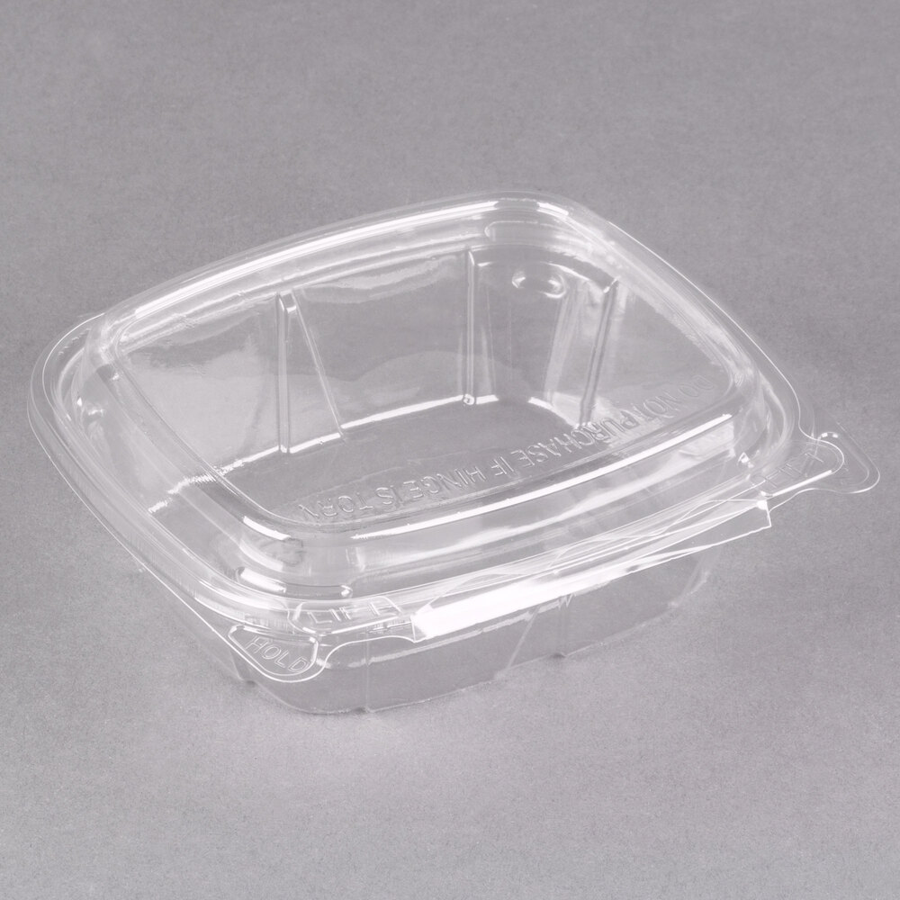 Dart ClearPac Tamper Evident Container with Lid (8 oz.)