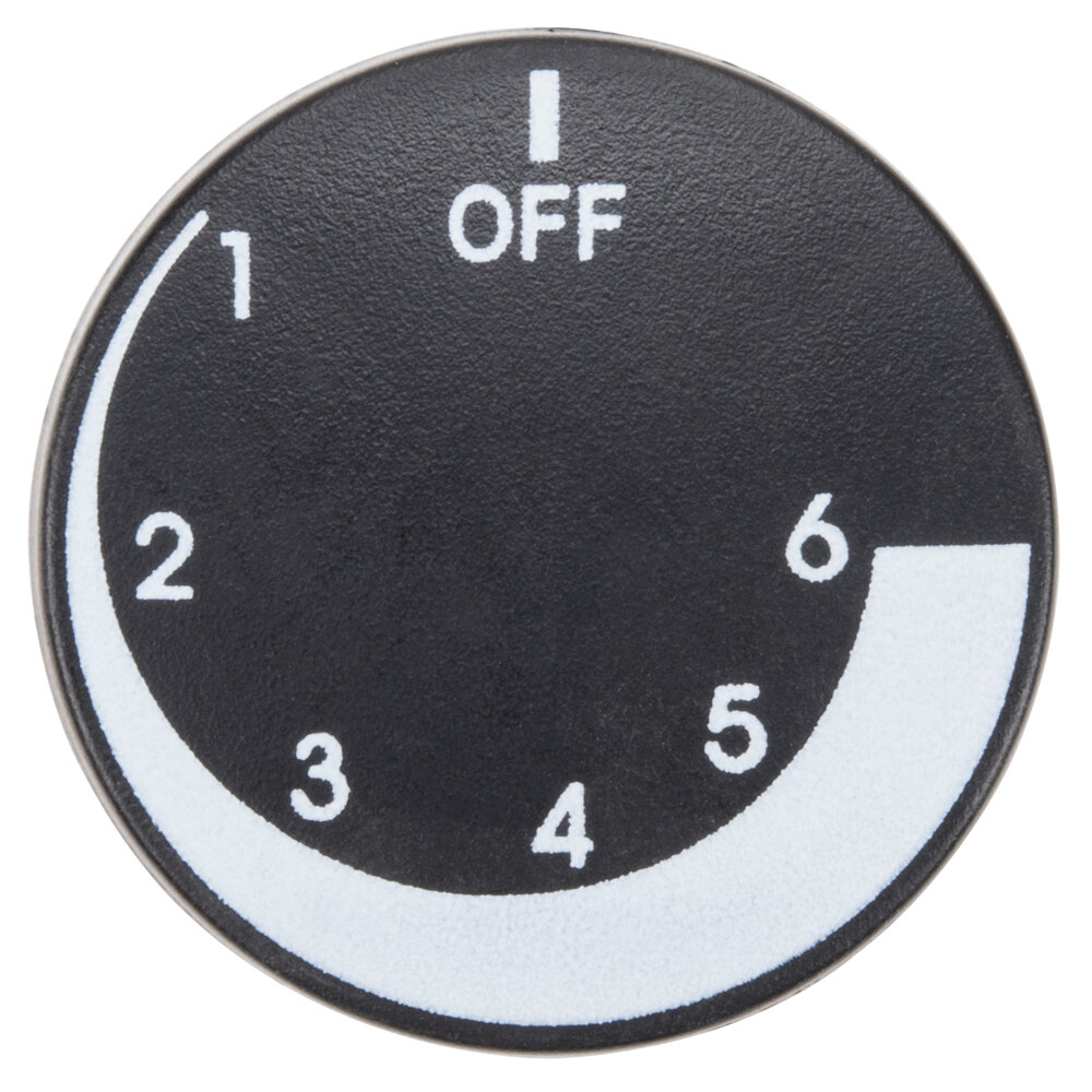 Avantco W50KNOB Replacement Manual Temperature Control Knob for W50