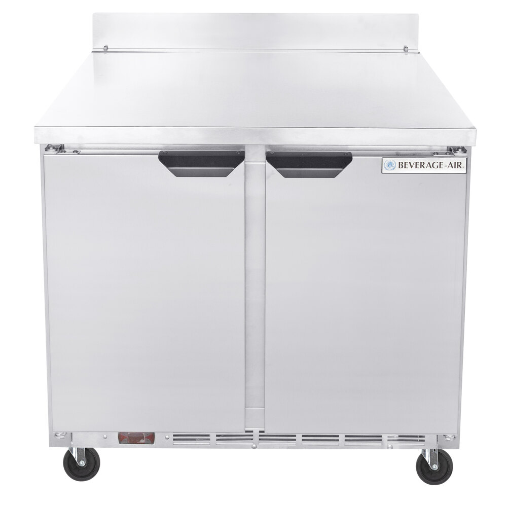 Beverage Air Wtf36ahc 36 Two Door Worktop Freezer