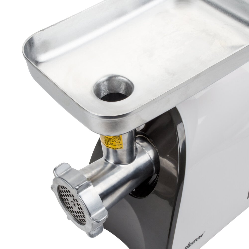 Weston 8 Meat Grinder Weston 330201W 8 Electric Meat Grinder