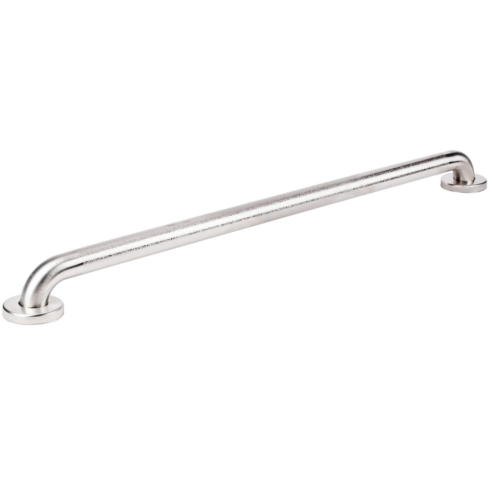 Bobrick B6806.99X36 36" Handicapped Restroom Grab Bar with Peened Grip