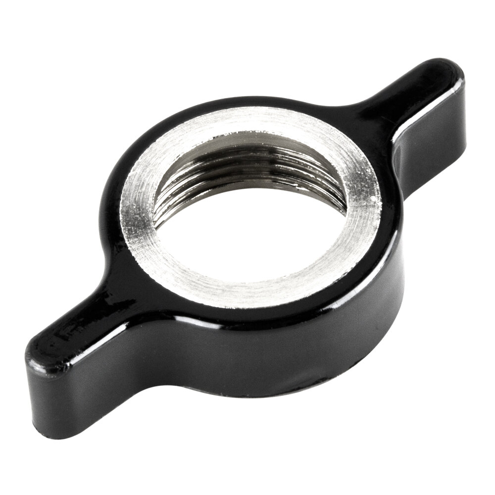 Bunn 03093.0001 Black Faucet Wing Nut for Iced Tea Dispensers, Coffee
