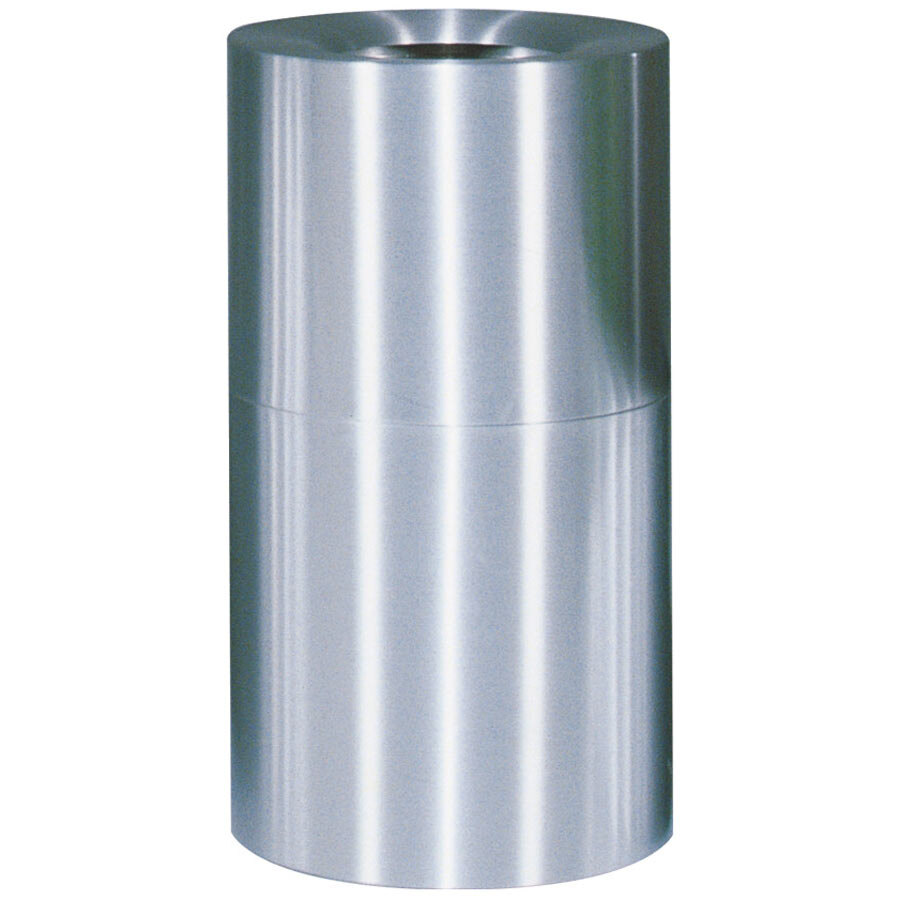 Rubbermaid FGAOT35SA Atrium Satin Finish 2Piece Round Open Top